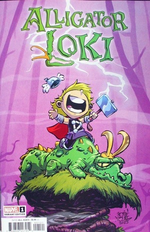 [Alligator Loki No. 1 (Cover B - Skottie Young)]