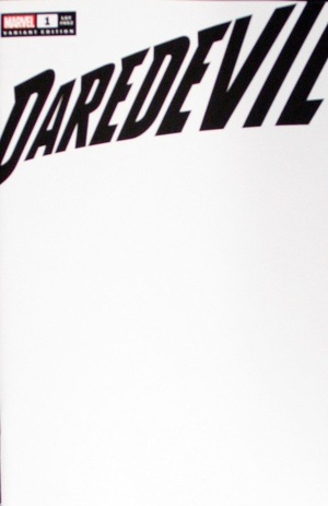 [Daredevil (series 8) No. 1 (1st printing, Cover E - Blank)]