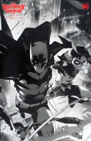 [Batman and Robin (series 3) 1 (Cover G - Simone Di Me B&W Wraparound Incentive)]