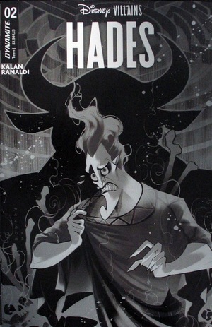 [Disney Villains: Hades #2 (Cover F - Karen Darboe Line Art Incentive)]