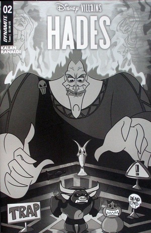 [Disney Villains: Hades #2 (Cover H - Trish Forstner Line Art Incentive)]