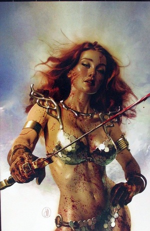 [Red Sonja (series 10) #3 (Cover P - Joshua Middleton Bloody Full Art Incentive)]