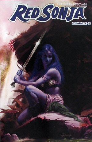 [Red Sonja (series 10) #3 (Cover V - Lucio Parrillo Ultraviolet)]