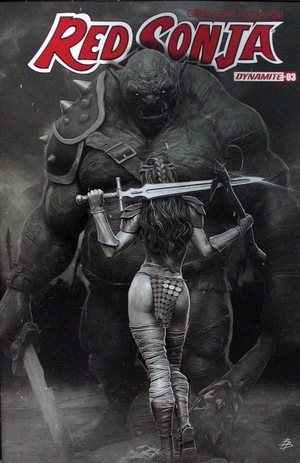 [Red Sonja (series 10) #3 (Cover X - Bjorn Barends B&W Incentive)]