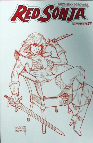 [Red Sonja (series 10) #3 (Cover Z - Joseph Michael Linsner Fiery Red Line Art Incentive)]