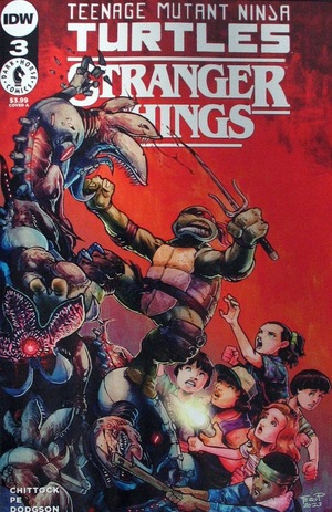 [Teenage Mutant Ninja Turtles / Stranger Things #3 (Cover A - Fero Pe)]