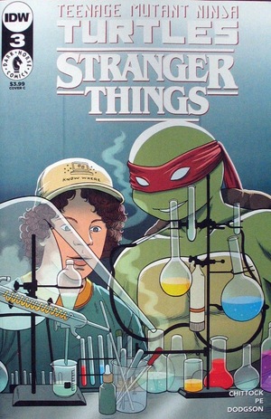 [Teenage Mutant Ninja Turtles / Stranger Things #3 (Cover C - Jenn Woodall)]