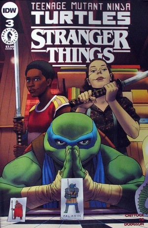 [Teenage Mutant Ninja Turtles / Stranger Things #3 (Cover D - Adam Gorham)]