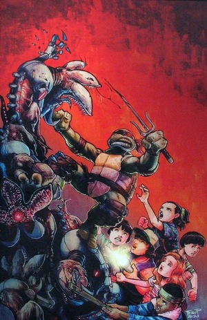 [Teenage Mutant Ninja Turtles / Stranger Things #3 (Cover E - Fero Pe Full Art Incentive)]