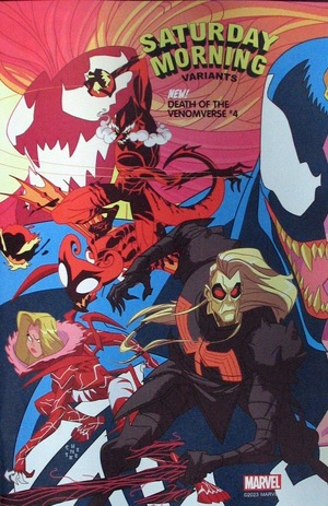 [Death of Venomverse No. 4 (Cover E - Sean Galloway Saturday Morning)]