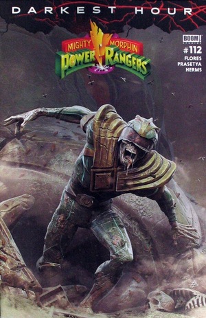[Mighty Morphin Power Rangers #112 (Cover B - Bjorn Barends Dark Grid)]
