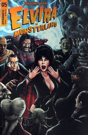[Elvira in Monsterland #5 (Cover C - Kewber Baal)]
