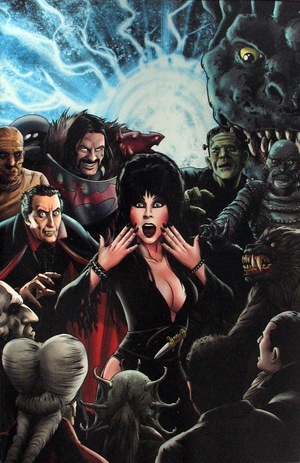 [Elvira in Monsterland #5 (Cover H - Kewber Baal Full Art Incentive)]