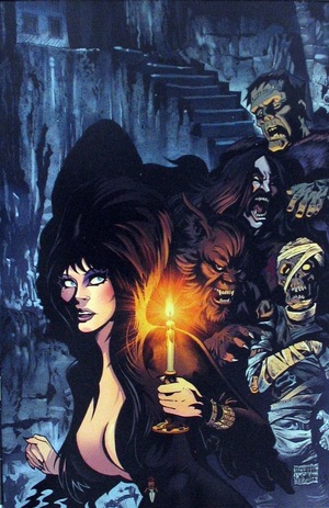 [Elvira in Monsterland #5 (Cover I - Dave Acosta Full Art Incentive)]