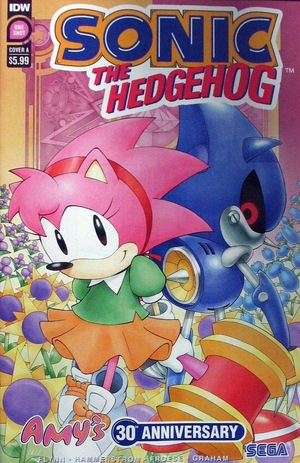 [Sonic the Hedgehog - Amy's 30th Anniversary #1 (Cover A - Aaron Hammerstrom)]