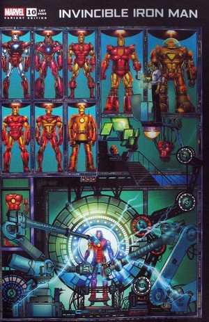 [Invincible Iron Man (series 4) No. 10 (1st printing, Cover C - Bob Layton Wraparound)]