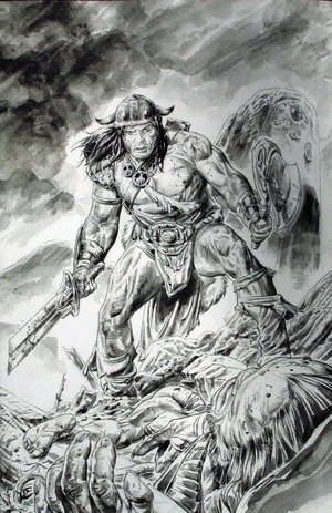 [Conan the Barbarian (series 5) #3 (1st printing, Cover E - Doug Braitwaite B&W Full Art)]