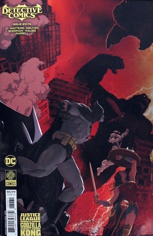 [Detective Comics 1074 (Cover G - Mikel Janin Justice League Vs. Godzilla Vs. Kong Variant)]