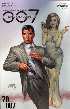 [James Bond 007 - For King and Country #5 (Cover A - Joseph Michael Linsner)]