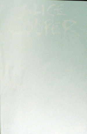 [Alice Cooper (series 2) #1 (Cover M - Black Blank Authentix)]