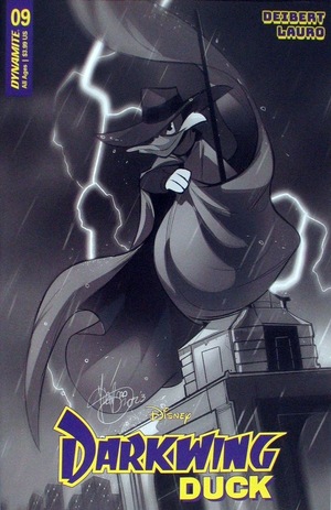 [Darkwing Duck (series 2) #9 (Cover I - Mirka Andolfo B&W Incentive)]