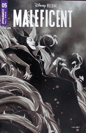 [Disney Villains: Maleficent #5 (Cover S - Erica D'Urso B&W Incentive)]