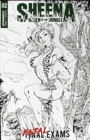 [Sheena - Queen of the Jungle (series 5) #2 (Cover F - John Royle Line Art Incentive)]