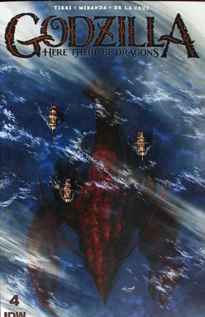 [Godzilla: Here There Be Dragons #4 (Cover D - Scott Godlewski Incentive)]