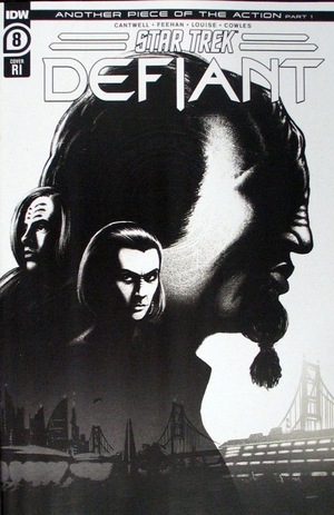 [Star Trek: Defiant #8 (Cover D - Mike Feehan B&W Incentive)]