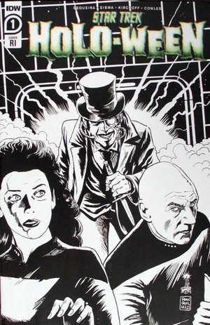 [Star Trek: Holoween #1 (Cover C - Francesco Francavilla B&W Incentive)]