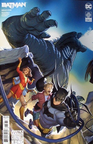 [Batman (series 3) 138 (Cover G - Pete Woods Justice League vs. Godzilla vs. Kong Connecting)]