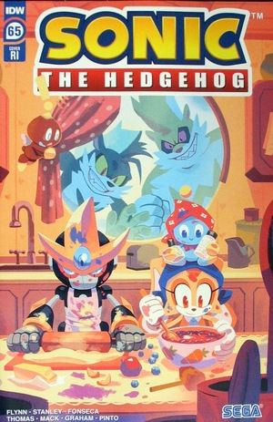 [Sonic the Hedgehog (series 2) #65 (Cover C - Nathalie Fourdraine Incentive)]