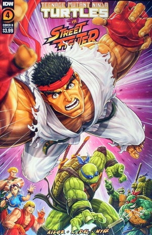 [Teenage Mutant Ninja Turtles Vs. Street Fighter #4 (Cover B - Jason Cardy)]