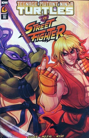 [Teenage Mutant Ninja Turtles Vs. Street Fighter #4 (Cover E - Elizabeth Beals Incentive)]