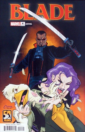 [Blade (series 6) No. 4 (Cover B - Amanda Conner Howard the Duck Variant)]