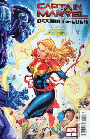 [Captain Marvel - Assault on Eden No. 1 (Cover A - Carlos E. Gomez)]