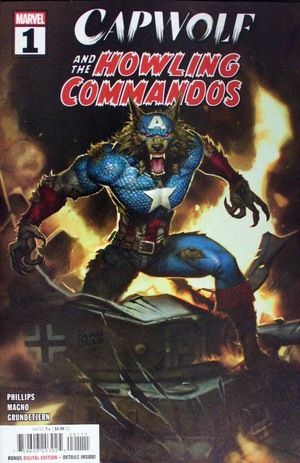 [Capwolf - Howling Commandos No. 1 (1st printing, Cover A - Ryan Brown)]