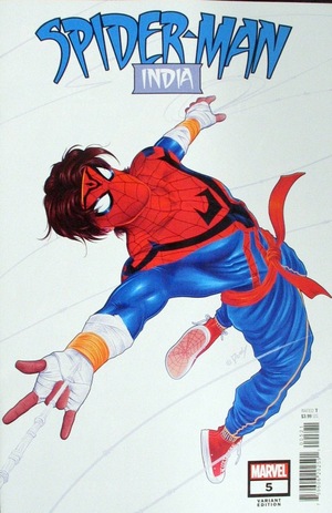 [Spider-Man: India (series 2) No. 5 (Cover B - Doaly New Costume Variant)]