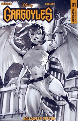 [Gargoyles - Halloween Special #1 (Cover G - Mirka Andolfo B&W Incentive)]