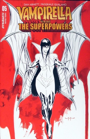 [Vampirella Vs. The Superpowers #5 (Cover H - Pasquale Qualano Line Art Incentive)]
