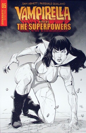 [Vampirella Vs. The Superpowers #5 (Cover I - Drew Moss Line Art Incentive)]