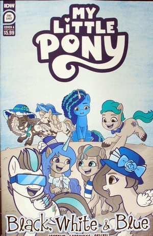 [My Little Pony - Black, White, & Blue #1 (Cover A - Agnes Garbowska)]