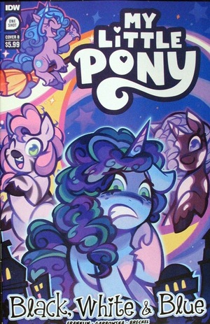 [My Little Pony - Black, White, & Blue #1 (Cover B - Syd Hall)]