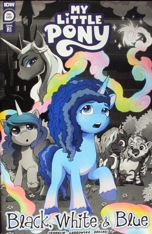[My Little Pony - Black, White, & Blue #1 (Cover D - Casey Coller Incentive)]