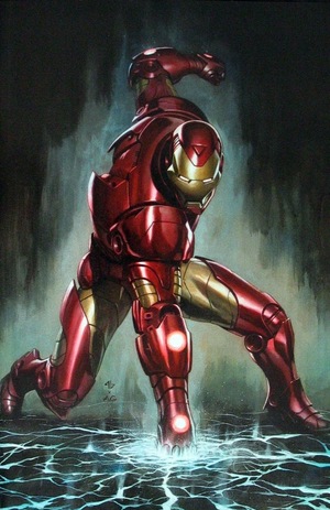 [Invincible Iron Man (series 4) No. 11 (Cover J - Adi Granov Full Art Homage Incentive)]