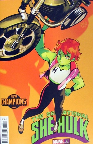 [Sensational She-Hulk (series 2) No. 1 (1st printing, Cover E - Mirka Andolfo New Champions)]