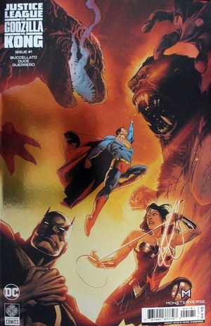 [Justice League vs. Godzilla vs. Kong 1 (Cover E - Rafael Albuquerque)]