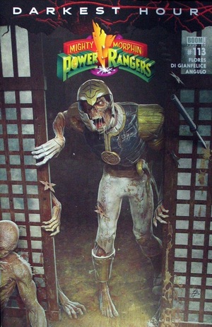 [Mighty Morphin Power Rangers #113 (Cover B - Bjorn Barends Dark Grid)]