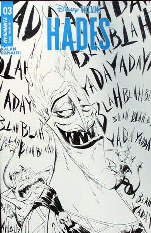 [Disney Villains: Hades #3 (Cover F - Jae Lee Line Art Incentive)]