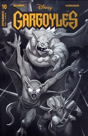 [Gargoyles (series 3) #10 (Cover H - David Nakayama B&W Incentive)]